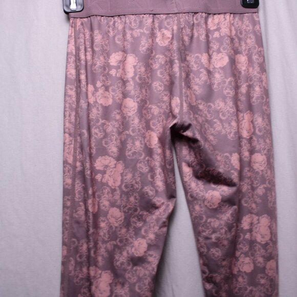 Kari Traa Pink Floral Base Layer Leggings XS - Picture 8 of 9